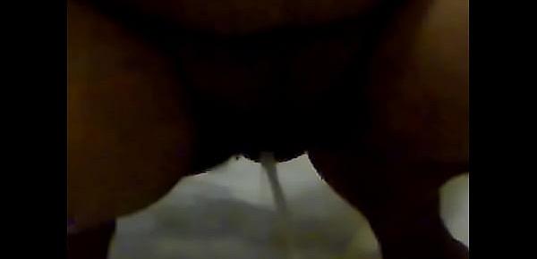  Indian Wife peeing nude